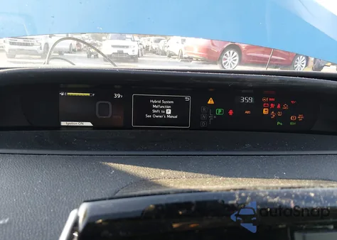 2019 Toyota Prius Xle from USA, damaged, VIN JTDL9RFU5K3000577